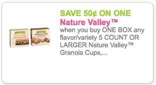 nature valley granola bites coupon