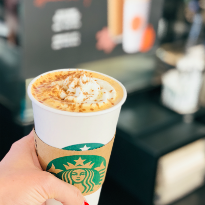 starbucks pumpkin spice latte