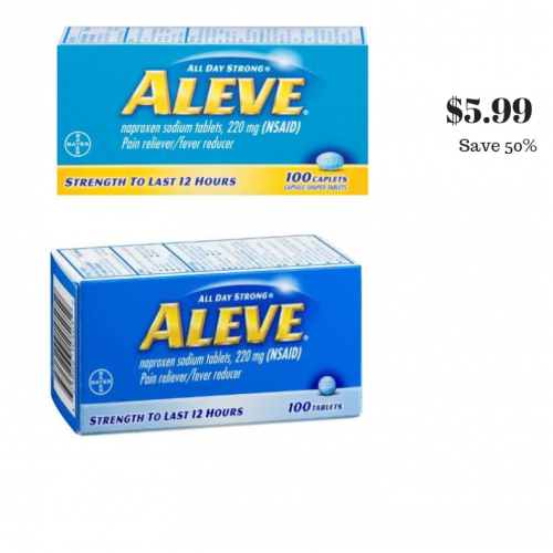 Aleve 100 ct sale