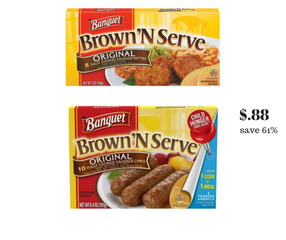 Brownn serve sausage sale