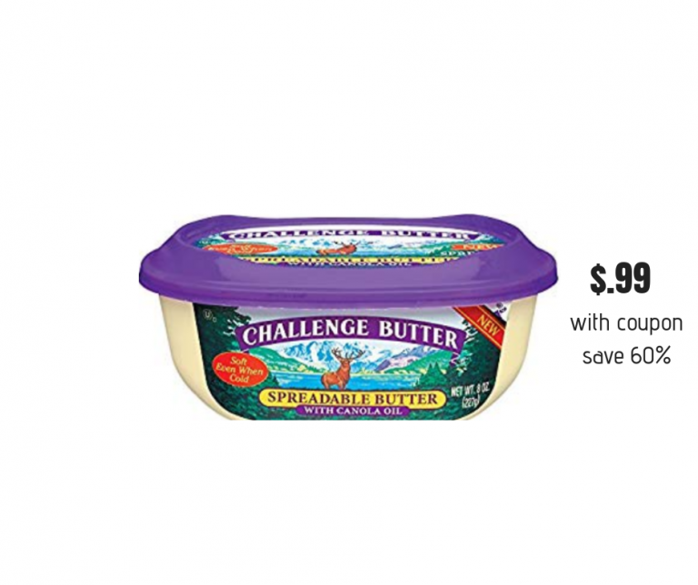 Challenge Spreadable Butter Just $.99 with Coupon and Sale at Safeway ...