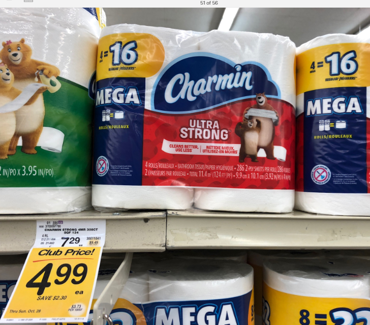 Charmin Coupon Sale Pay 3 99 For Toilet Paper Super Safeway