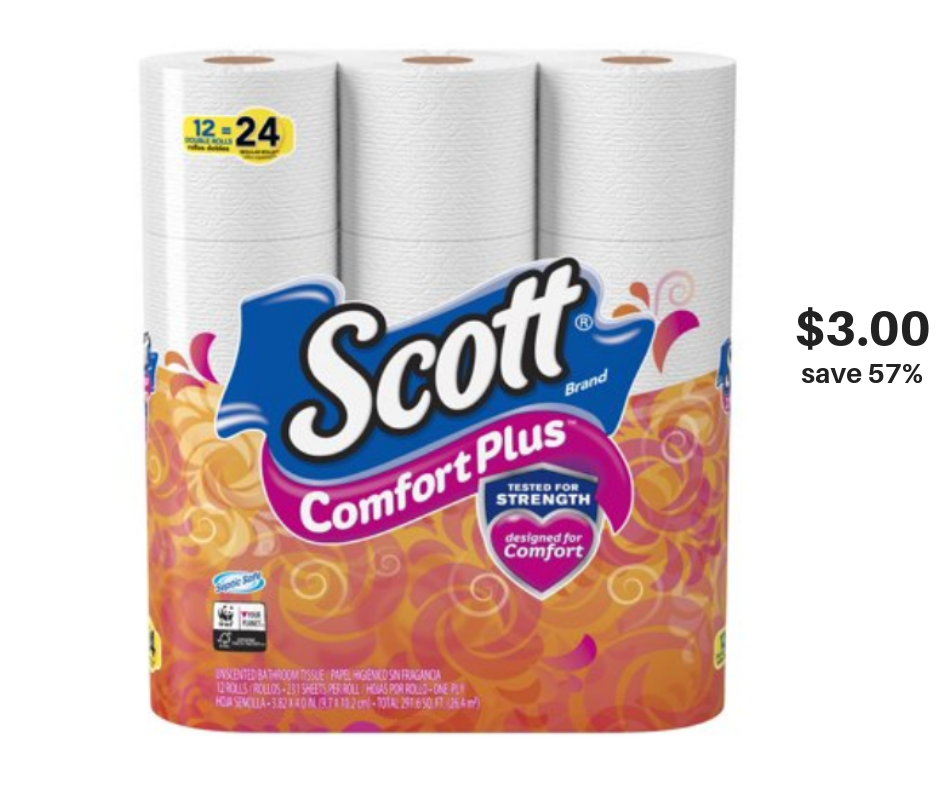 Scott Comfort Sale Safeway 12 count