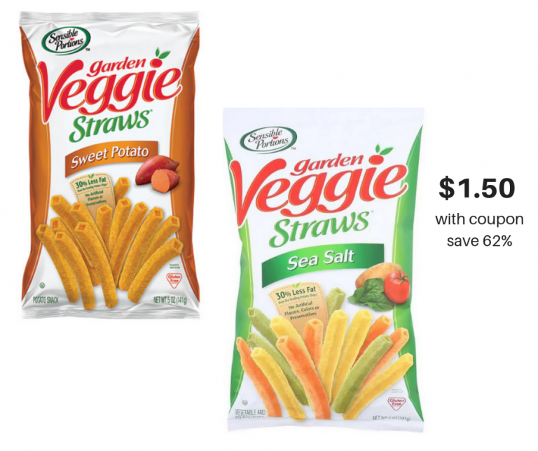 Sensible Portions Garden Veggie Straws 1.50 Super Safeway