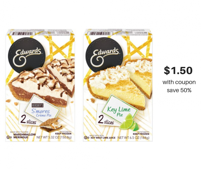 Edwards Single Serve Creme Pies Just $1.50 with Coupons - Super Safeway