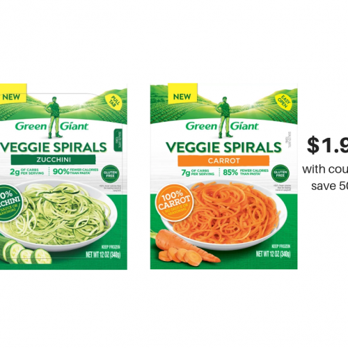 green giant veggie spirals coupon