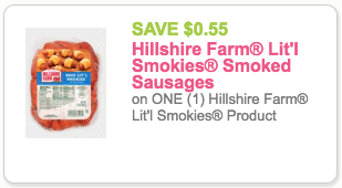 hillshire farms lit'l smokies coupon