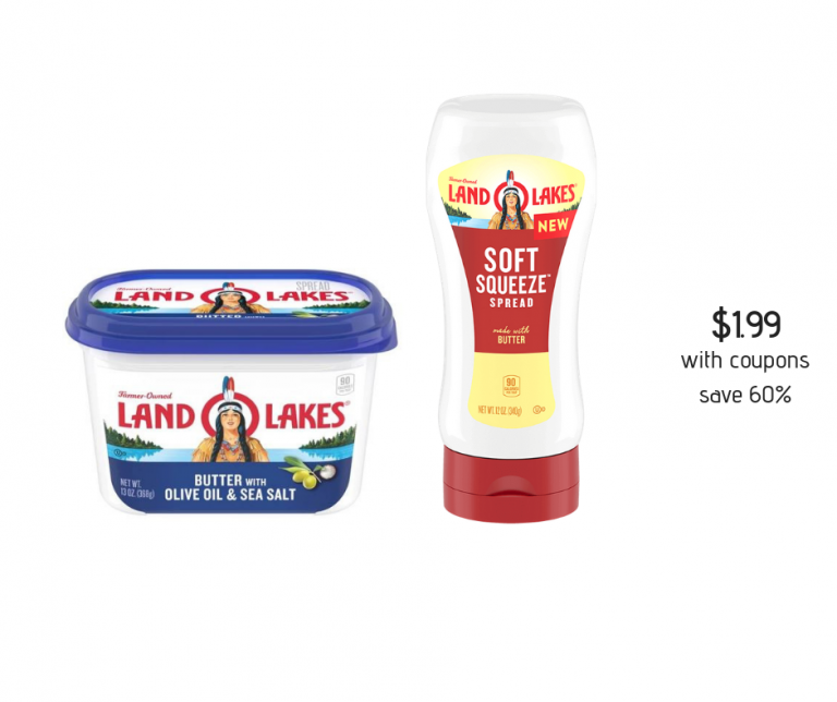 HOT! Land O Lakes Soft Squeeze Spread and Spreadable Butter Coupon ...