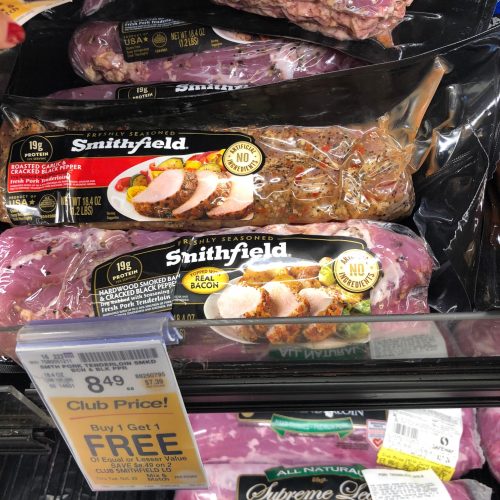 smithfield pork tenderloin sale
