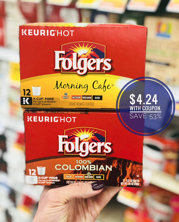 Folgers K Cups 4 24 With Sale And Coupon And 2x Grocery And Gas Reward