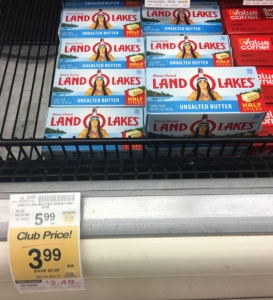 Land O Lakes Butter Coupon, Pay $2.49 - Super Safeway