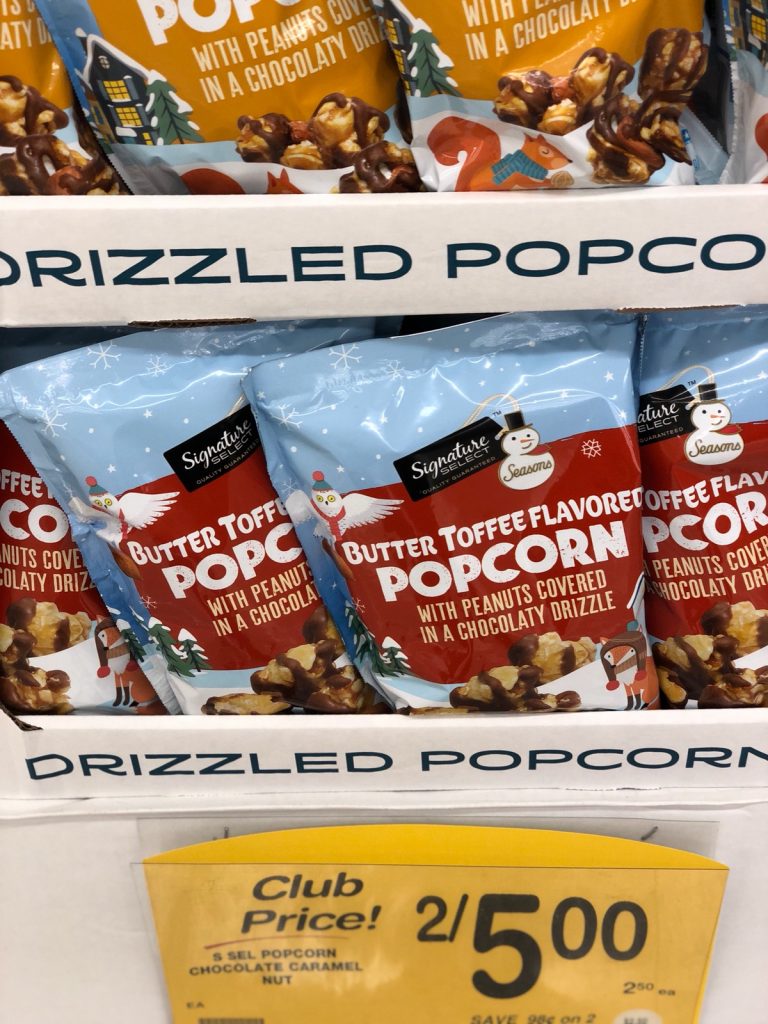 Signature SELECT Caramel Popcorn Just 2 With Coupon at Safeway Super