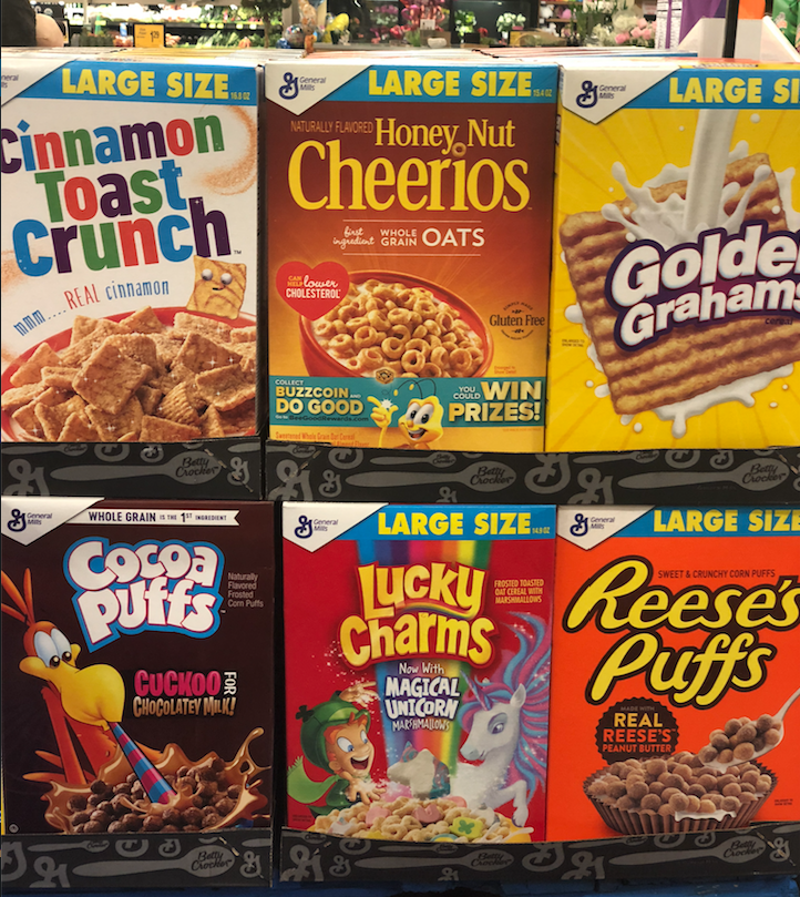 General Mills Cereal Sale at Safeway