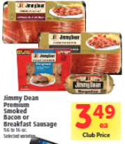 Jimmy Dean breakfast