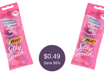 $0.49 BIC Silky Touch Razors at Safeway (10 Count)