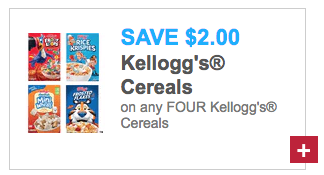 Kellogg's Cereal Coupon