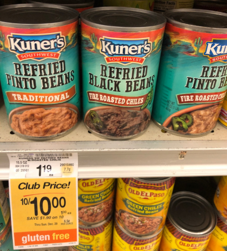 Kuner's refried beans