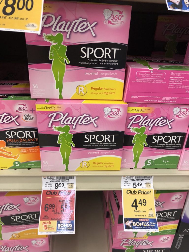 New Playtex Tampons Coupon and Sale, Save 50% on Tampons at Safeway - Super Safeway