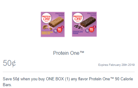 Protein One Bars