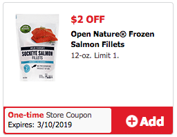 Open Nature Salmon Coupon