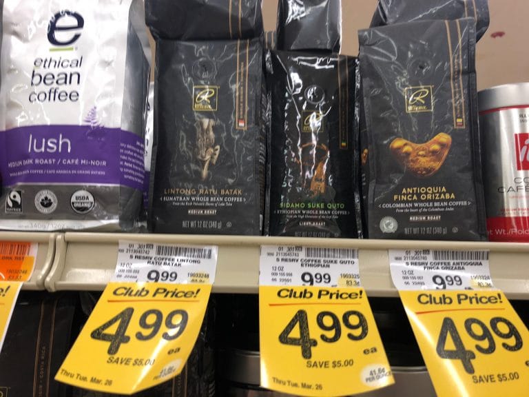 Signature Reserve Coffee for 4.99 at Safeway Grab & Go Super Safeway