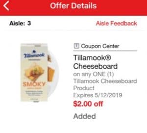 Try New Tillamook Cheeseboard Now Available at Safeway - Pay $0.50 With ...