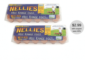 Nellie’s Free Range Eggs Coupon & Sale, Pay Just $2.99 Each at Safeway (Reg. $4.99)