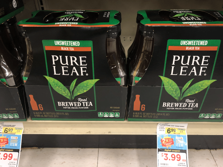 New Pure Leaf Tea Coupons Pay Just 3.99 per 6 Pack and Try New