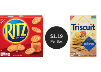 Nabisco Ritz & Triscuit Coupons = as low as $1.19 Each at Safeway