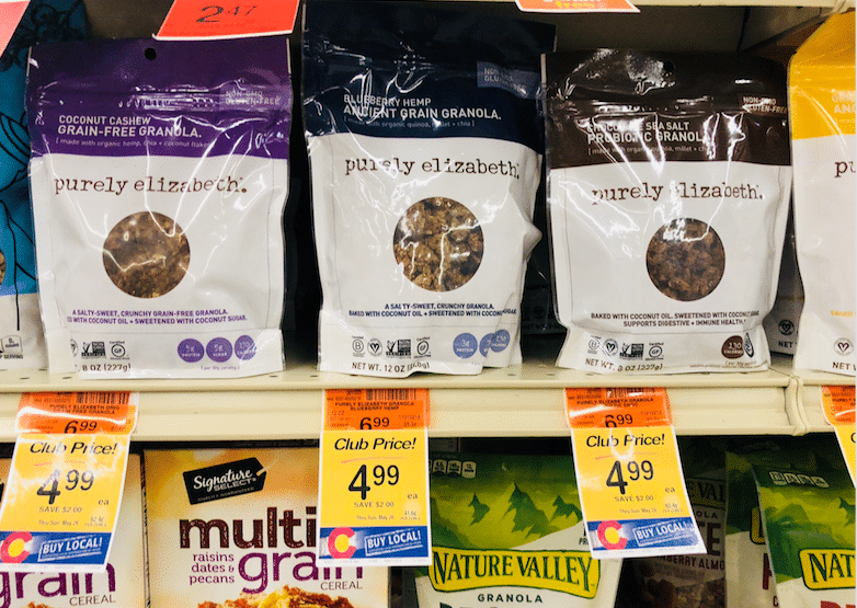 Purely Elizabeth Granola Coupon and Sale at Safeway, Save 46 on