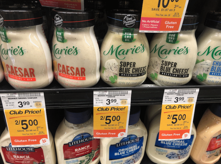 Marie's Salad Dressing Just $1.50 With Coupon (Reg. $3.99) at Safeway - Super Safeway