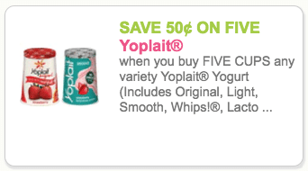Hot Yoplait Yogurt Deals at Safeway - Pay as low as $.39 a Cup - Super ...
