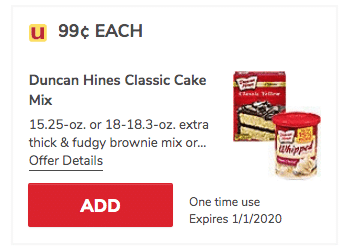Duncan Hines Brownie Mix, Cake Mix and Frosting Just $.99 With Coupon ...