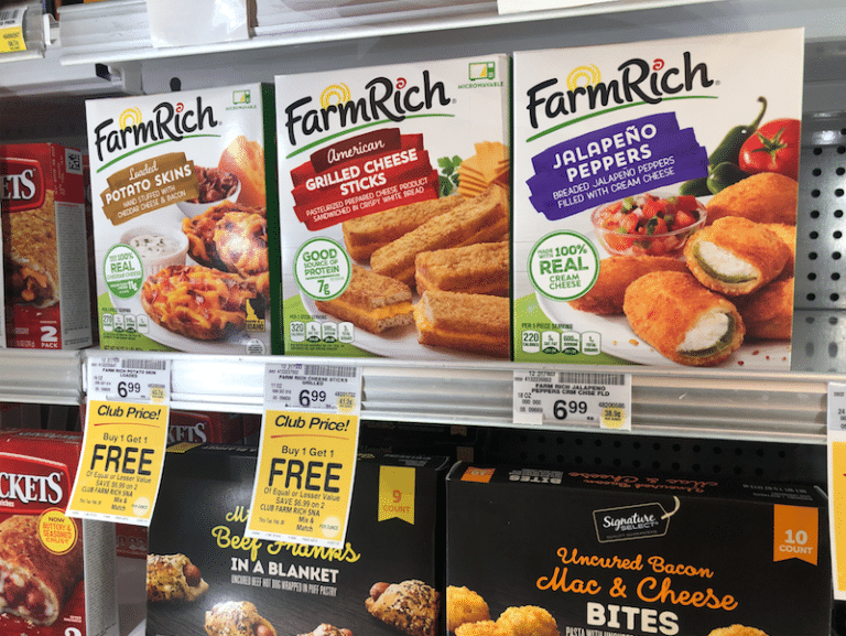 New Farm Rich Coupon and BOGO Sale = $2.99 Super Bowl Snacks - Super ...