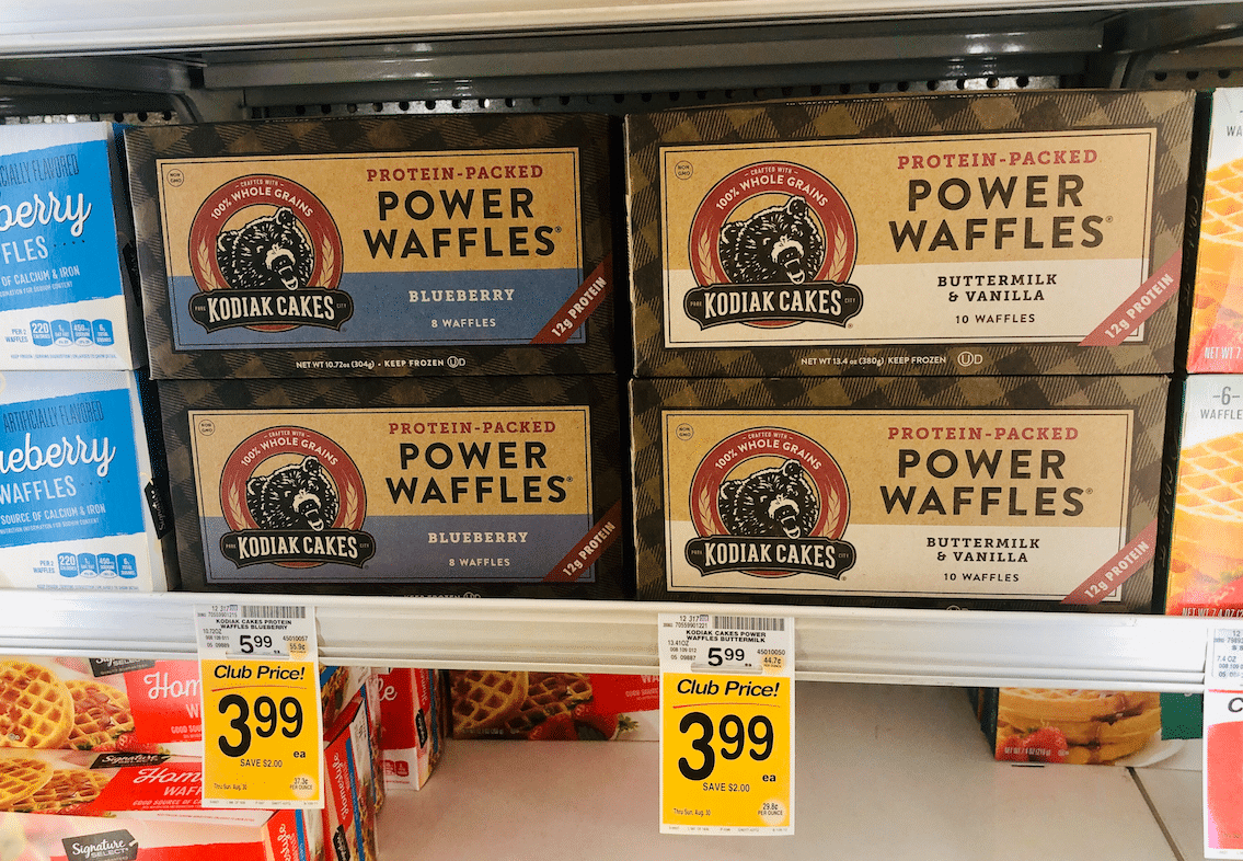 NEW Kodiak Cakes ProteinPacked Power Waffles Coupon and Sale at