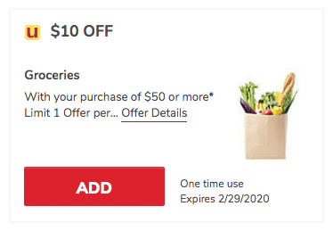 10 off grocery coupon