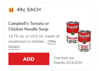 campbelll's soup coupon