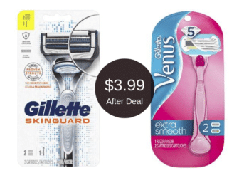 Save up to $7.00 on Gillette and Venus Razor Coupons at Safeway, Only $3.99 After Deal
