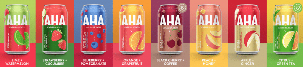 Coca Cola Launches New AHA Sparkling Water Beverages in 8 ...