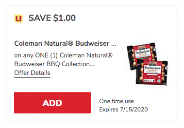 New Coleman Natural Budweiser Beer Brats Just $1.24 Each at Safeway ...