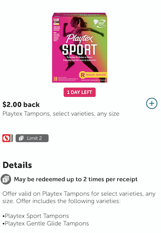 playtex_Sport_tampons_Coupons