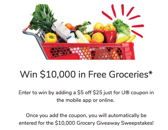 free groceries sweepstakes