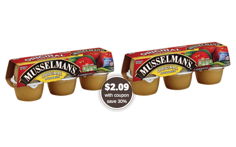 Musselman's Applesauce Just $2.09 a 6 Pack at Safeway - Super Safeway