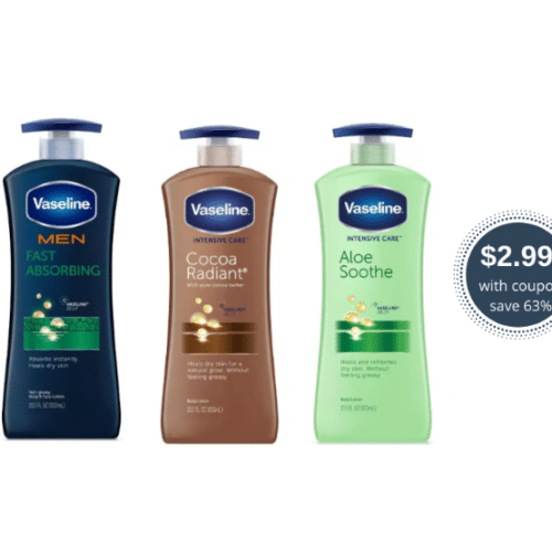 vaseline lotion coupon