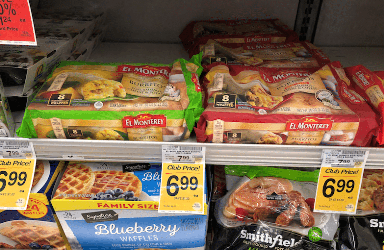 El Monterey Signature Breakfast Burritos 8 Pack for Just 5.99 at