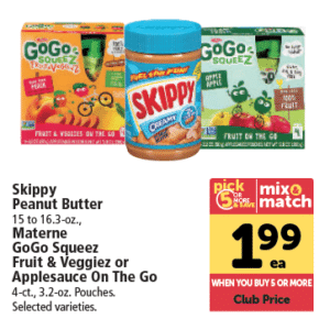 New Skippy Peanut Butter Coupon and Sale at Safeway, Get 4 Jars for ...