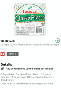 Cacique Queso Fresco Mexican Cheese Just $1.49 at Safeway - Super Safeway