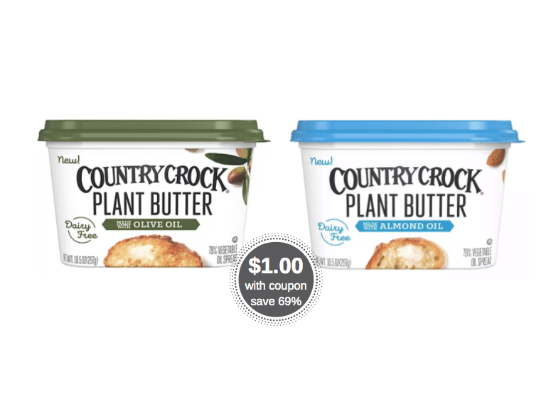 Country Crock Plant Butter Spread Just $1.00 With Coupon at Safeway ...