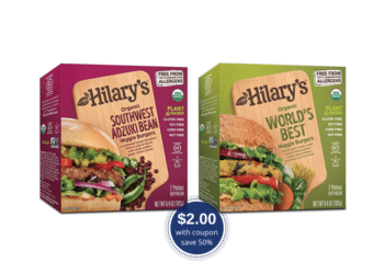 New Hilary’s Veggie Burger Coupon and Sale, Pay Just $2.00 for Organic Veggie Burgers
