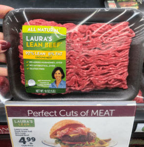 Laura's Lean Ground Beef (92% Lean) Just $3.99 for 1 lb. With Coupon ...